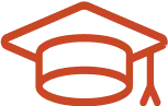 Graduation cap icon